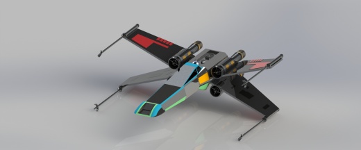 x-wing星球大战战舰缩略图