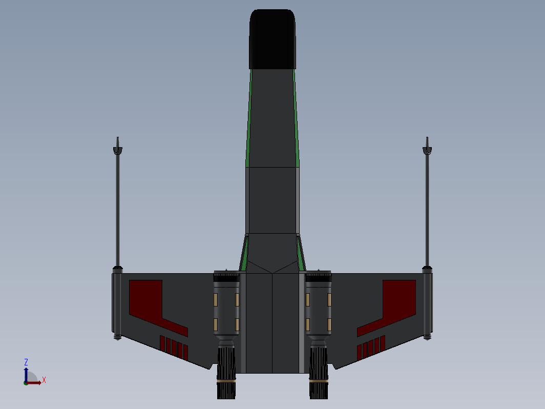 x-wing星球大战战舰