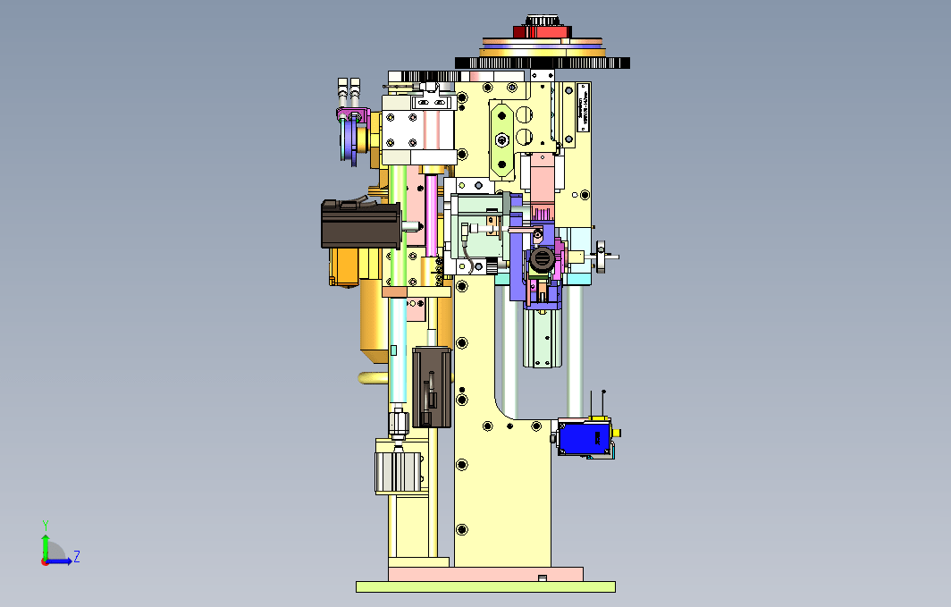 993电池槽模具UG设计