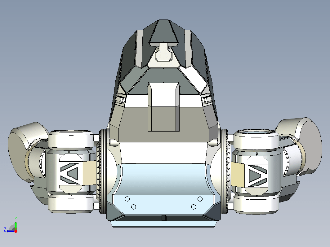 Titan GF-J科幻飞行器