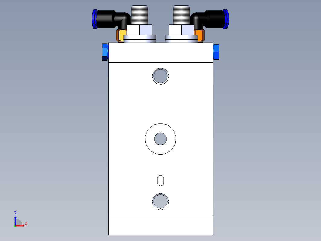 气缸旋转执行器 MISUMI_SMC_MSQB10A