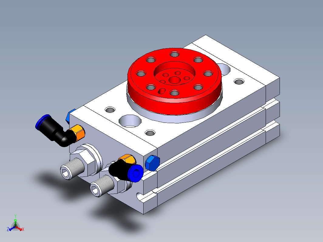 气缸旋转执行器 MISUMI_SMC_MSQB10A