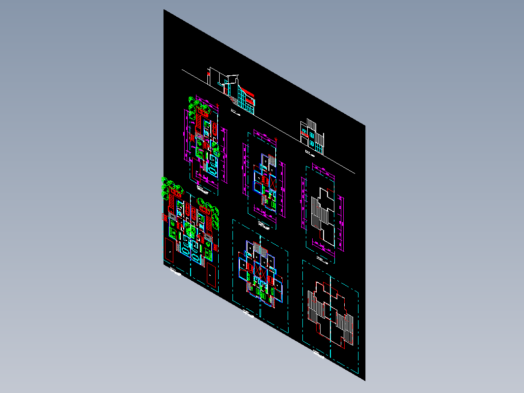 某小别墅建筑方案图