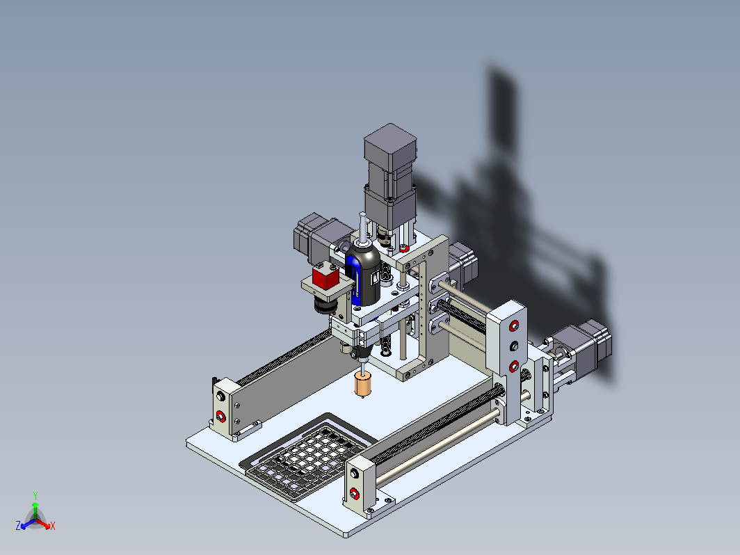 DIY桌面小型三轴雕刻机