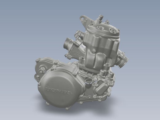本田 CR500 发动机 3d 扫描缩略图