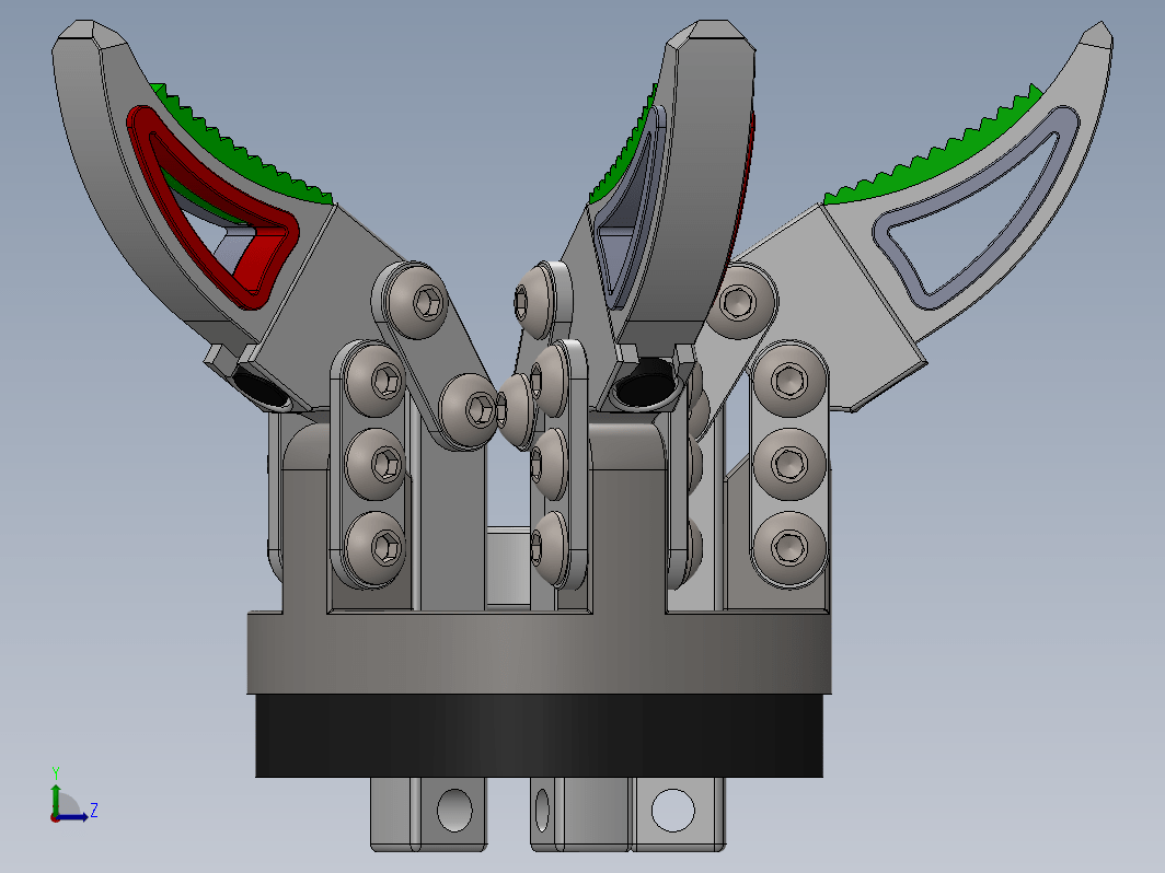 三指颚式夹持器 Jaw Gripper