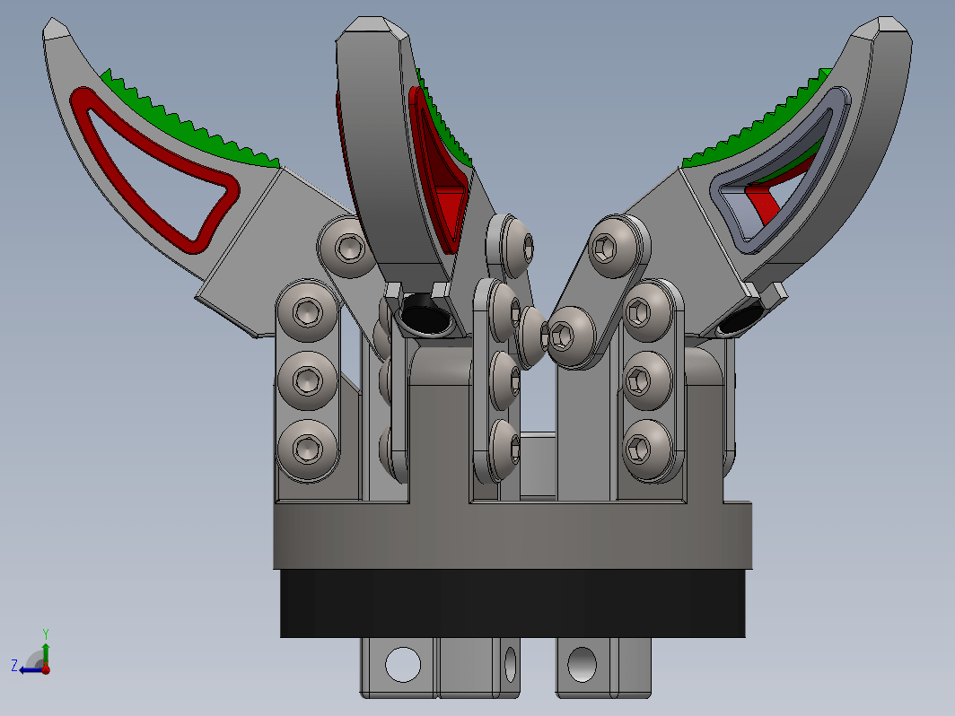 三指颚式夹持器 Jaw Gripper