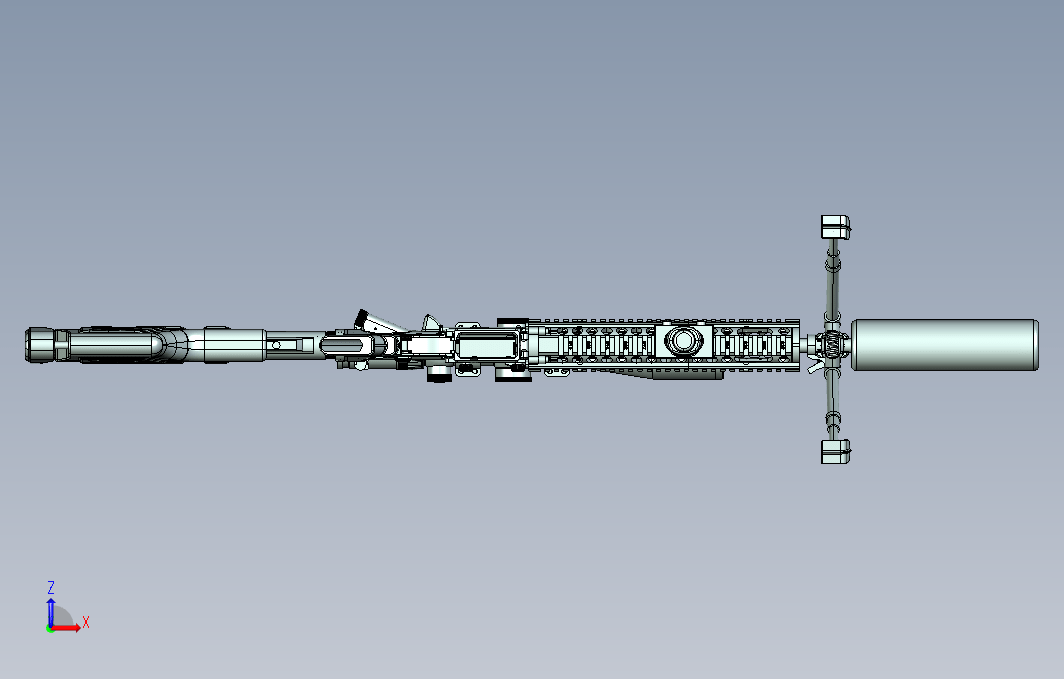 1015R15狙击步枪UG设计