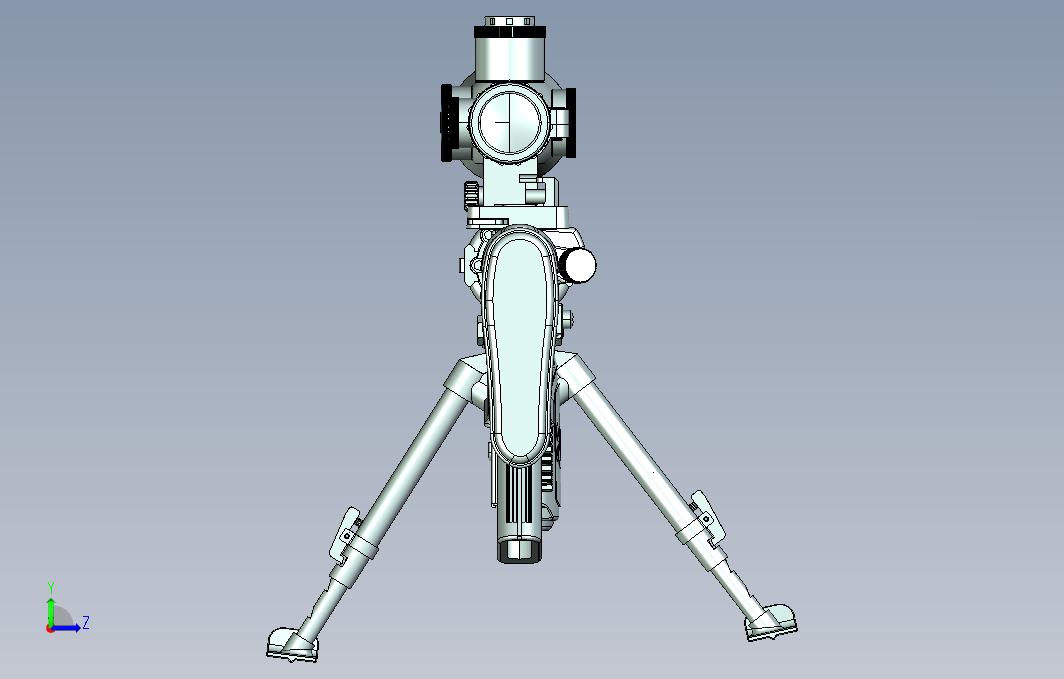 1015R15狙击步枪UG设计