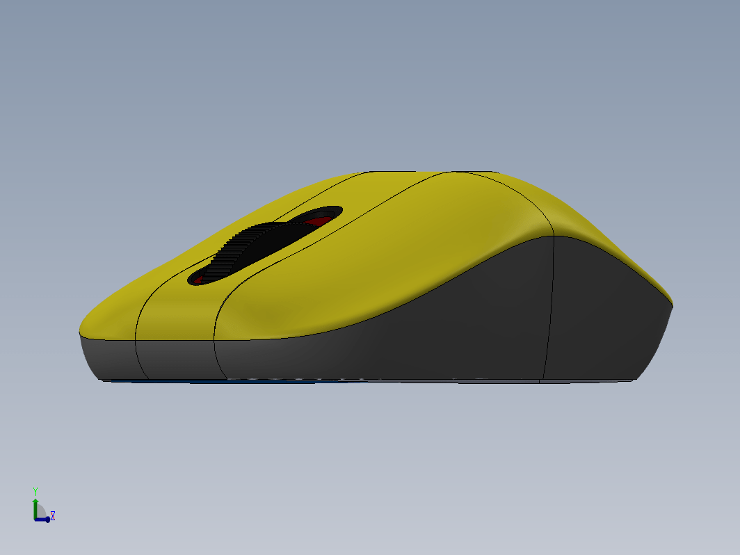 电脑鼠标3D模型