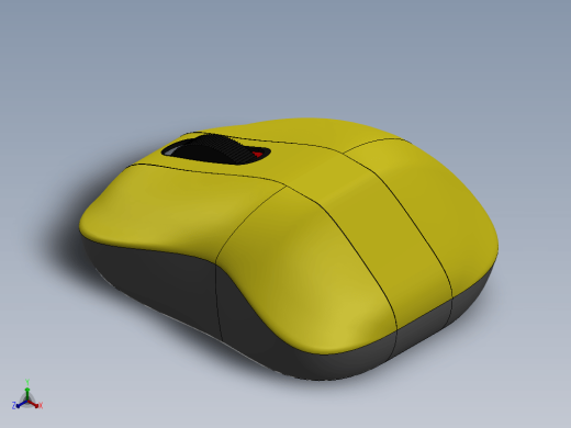 电脑鼠标3D模型缩略图
