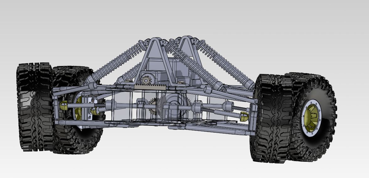 RC 4WD 4WS四驱车