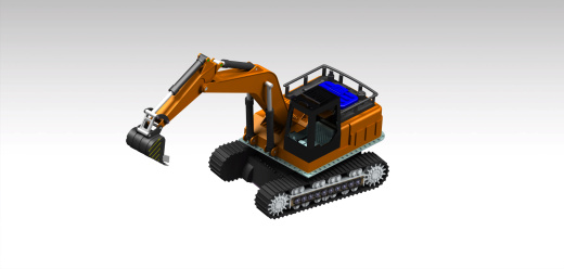 excavator履带挖掘机