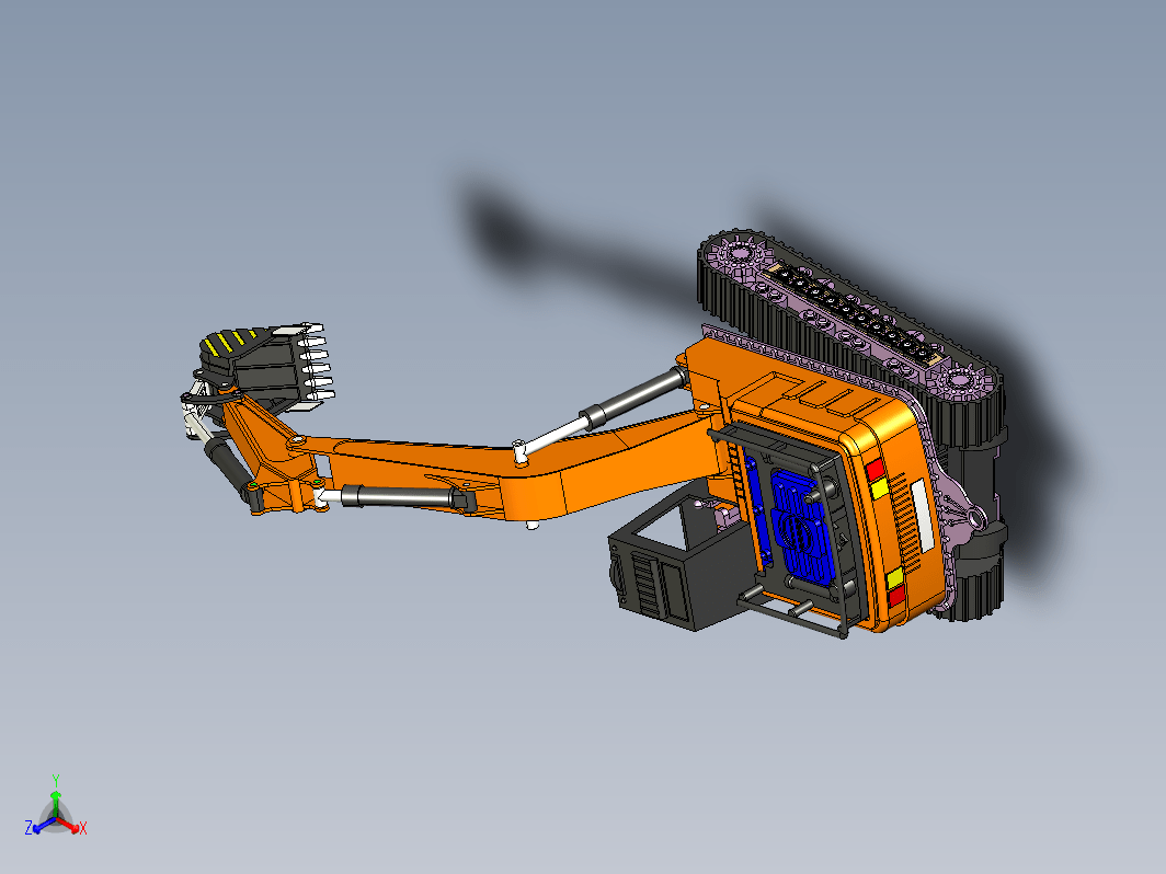 excavator履带挖掘机