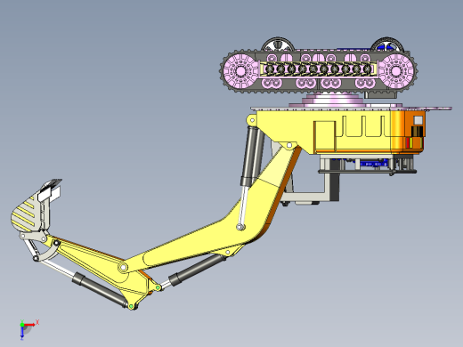 excavator履带挖掘机缩略图