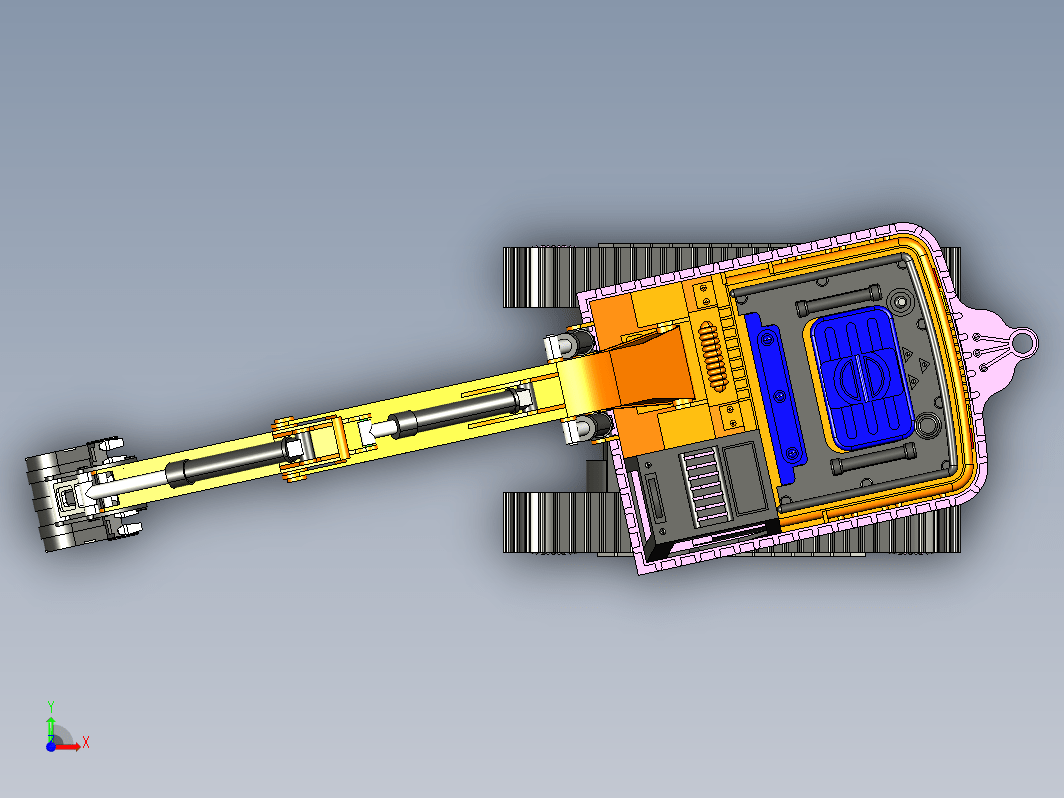 excavator履带挖掘机