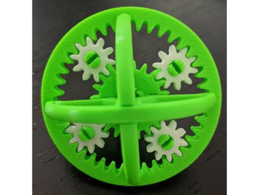 行星齿轮玩具 Epicyclic gear toy缩略图