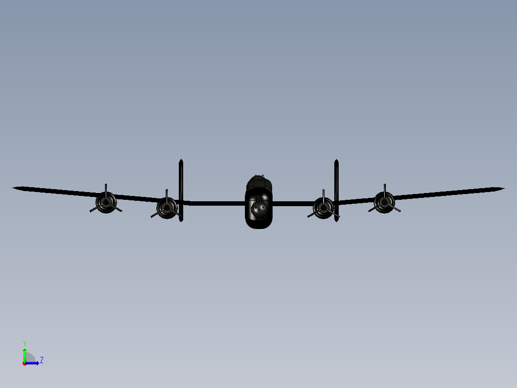 二战重型轰炸机 avro-lancaster