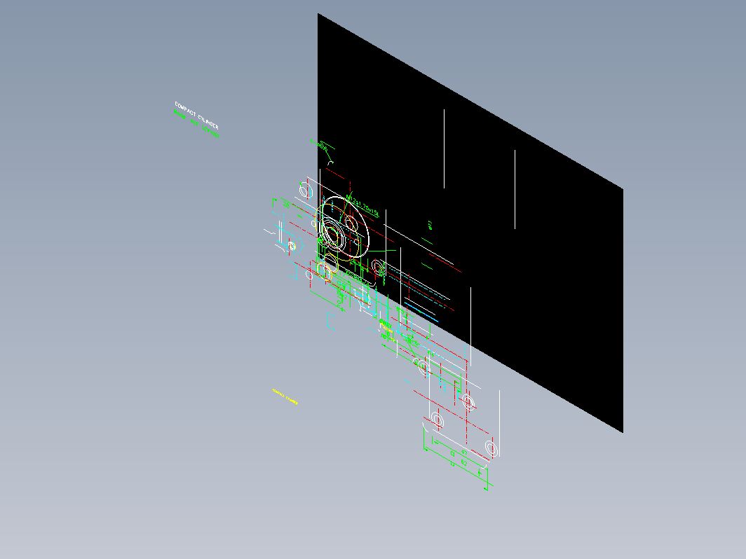 气缸 32x10