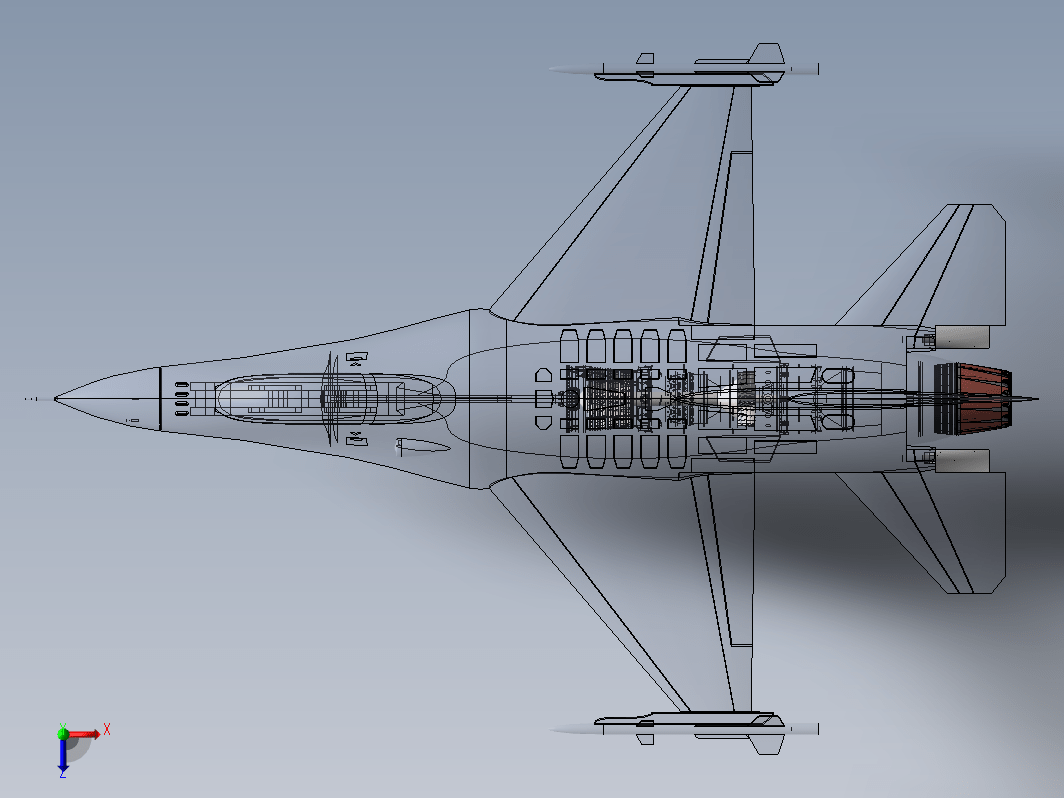 F-16战斗机三维