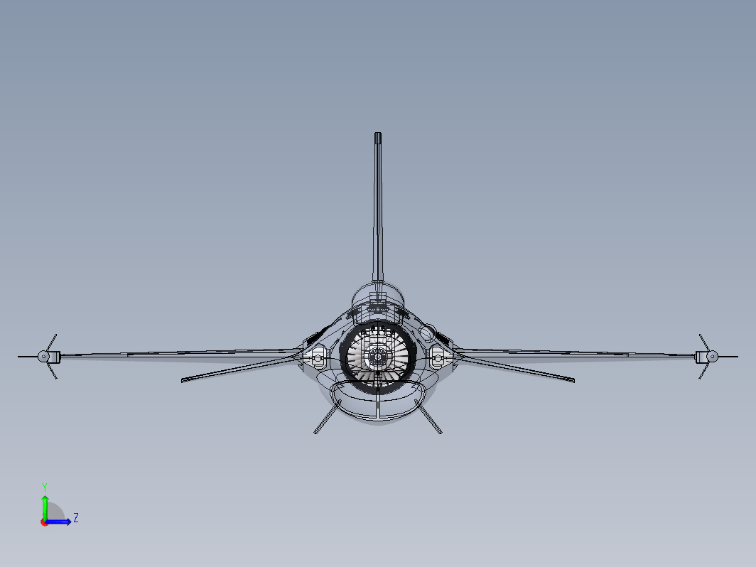 F-16战斗机三维