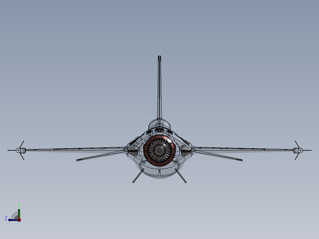 F-16战斗机三维