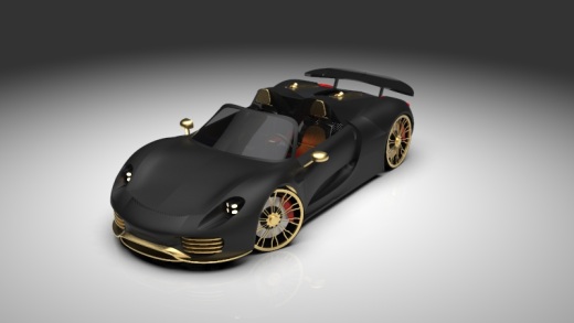 orsche 918跑车缩略图