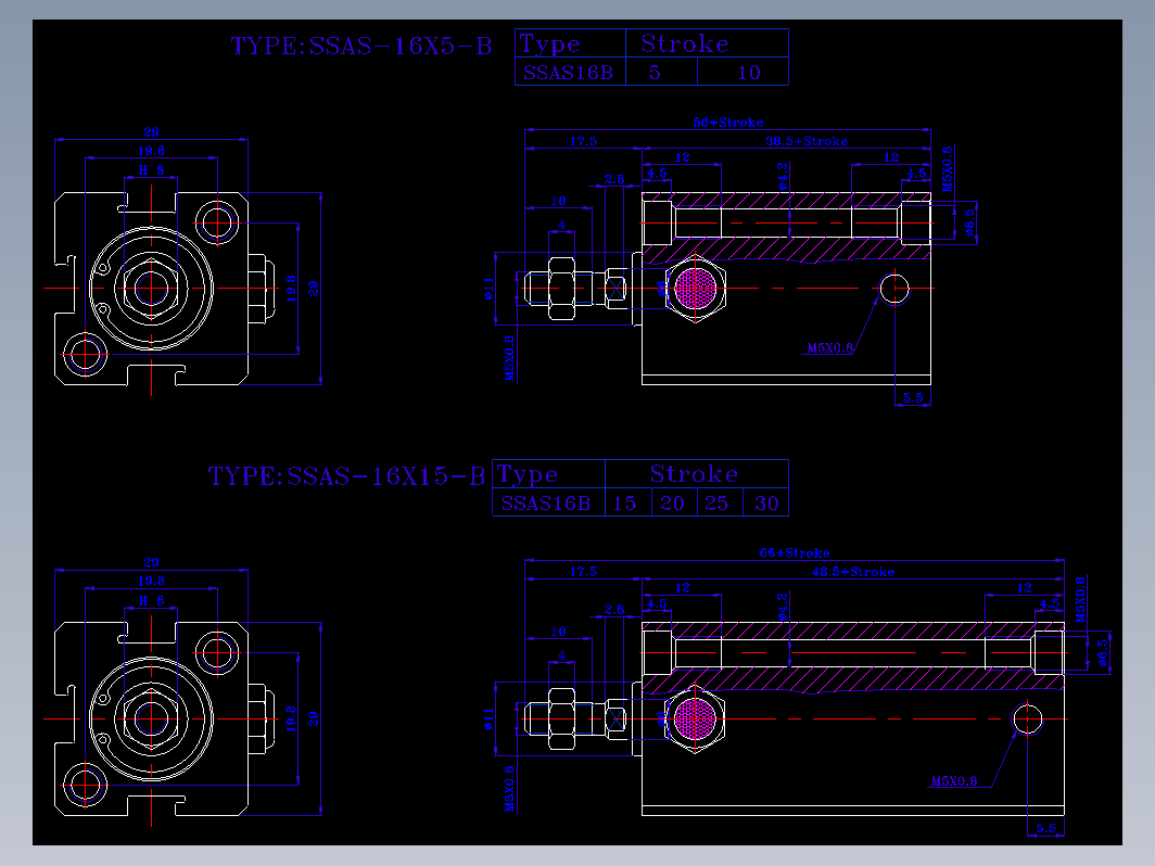 SDA气缸 83-SSA-16-SW