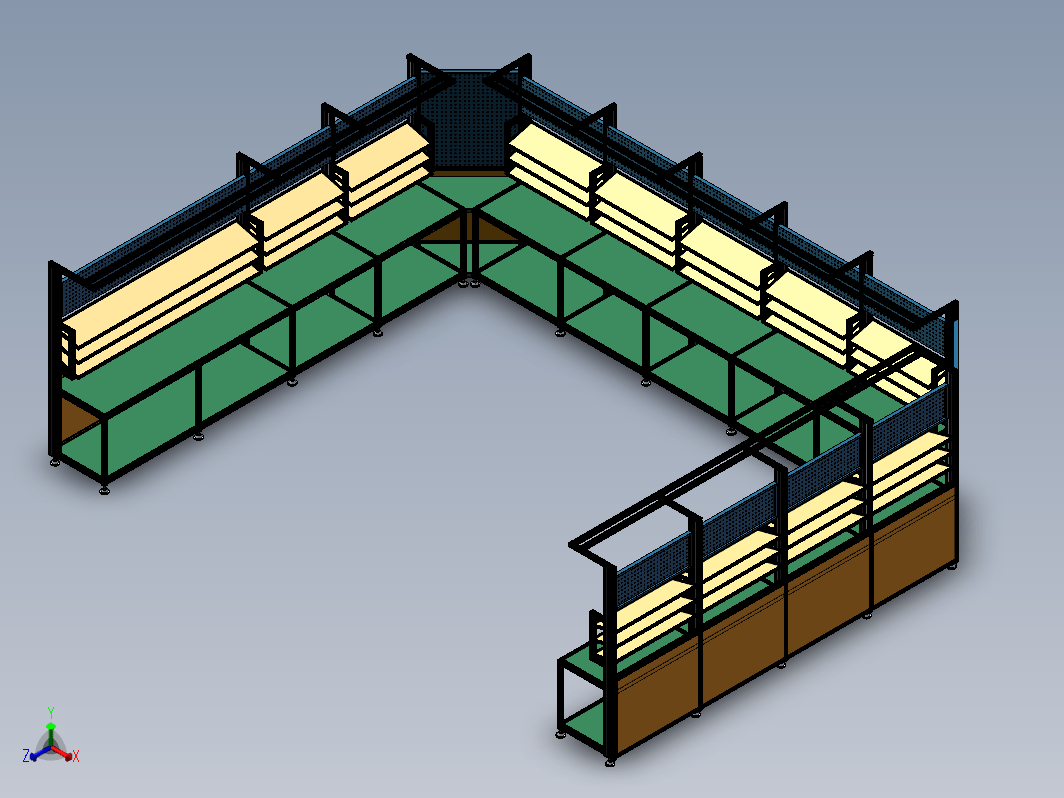 铝型材操作台