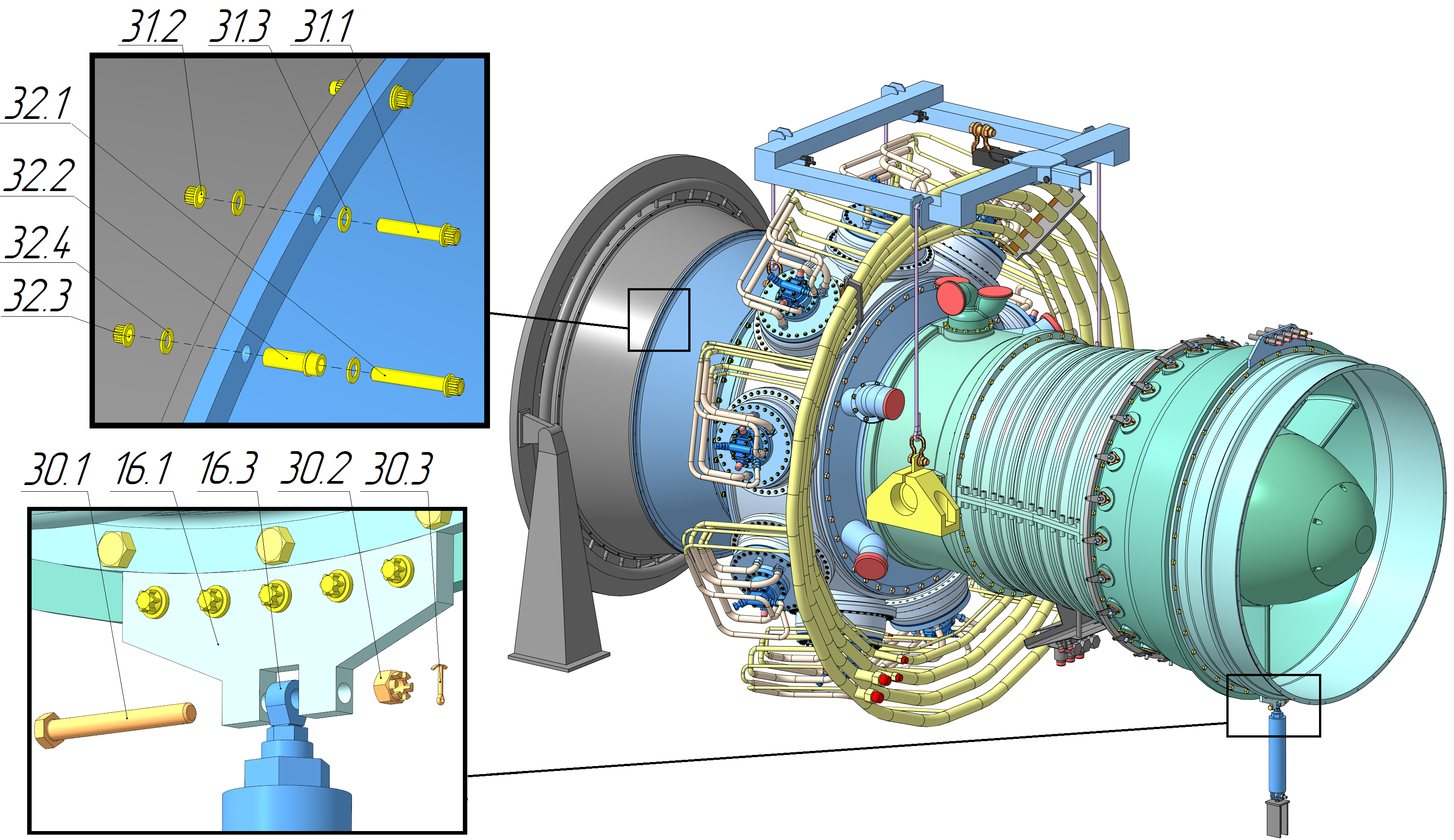 RB211 Gas turbine燃气轮机