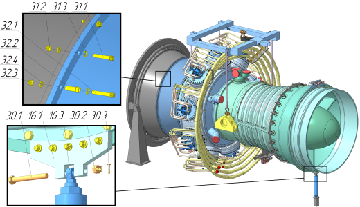 RB211 Gas turbine燃气轮机缩略图