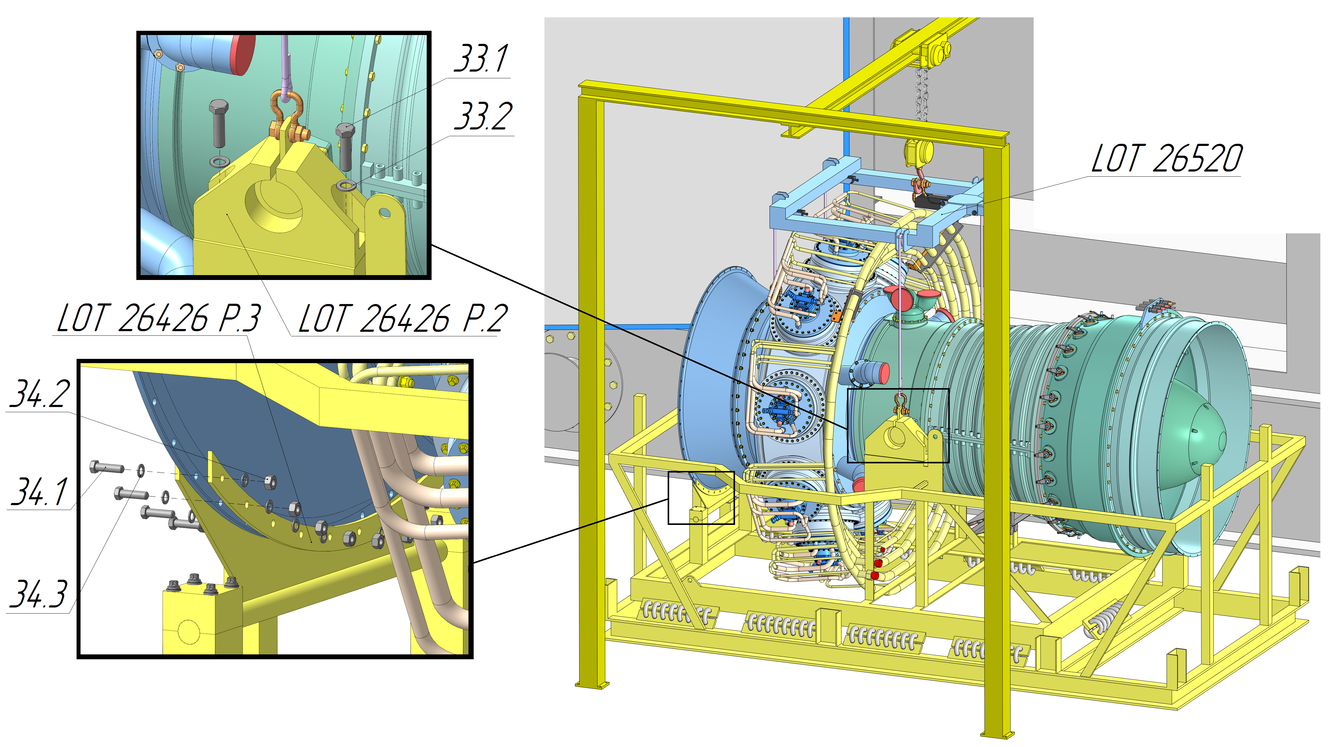 RB211 Gas turbine燃气轮机