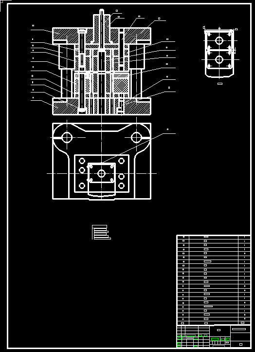 垫板零件冲压成型工艺及模具设计【全套9张CAD图】