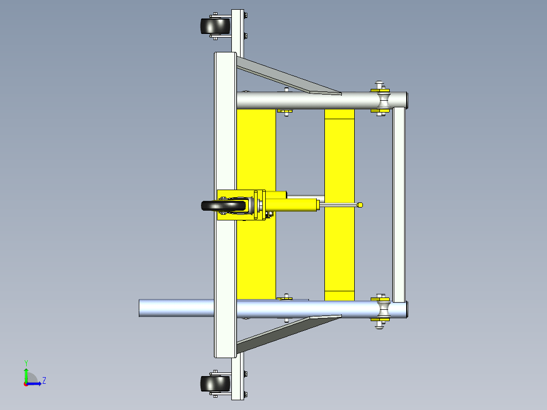 三维建模 Aircraft Wheel Brake Changer