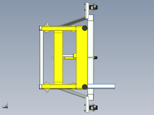 三维建模 Aircraft Wheel Brake Changer缩略图