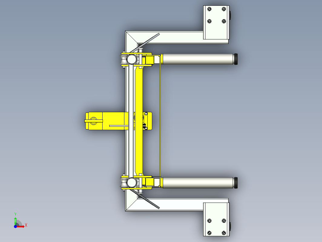 三维建模 Aircraft Wheel Brake Changer