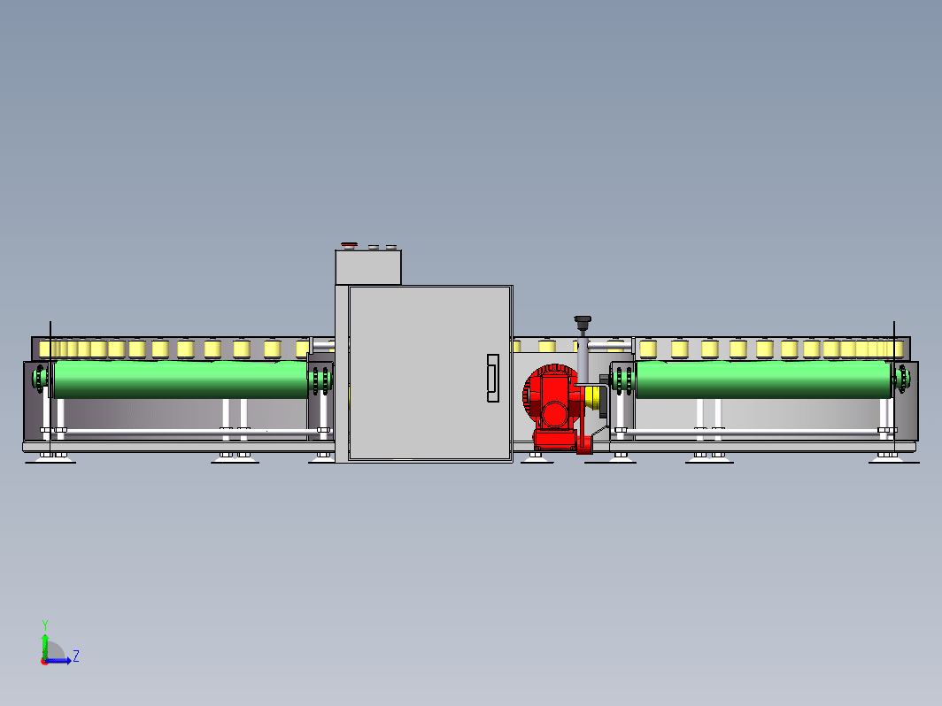 A08-U型动力辊道