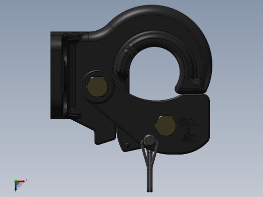 牵引钩 拖车钩MD-PH5 - 5-Ton Pintle Hitch缩略图