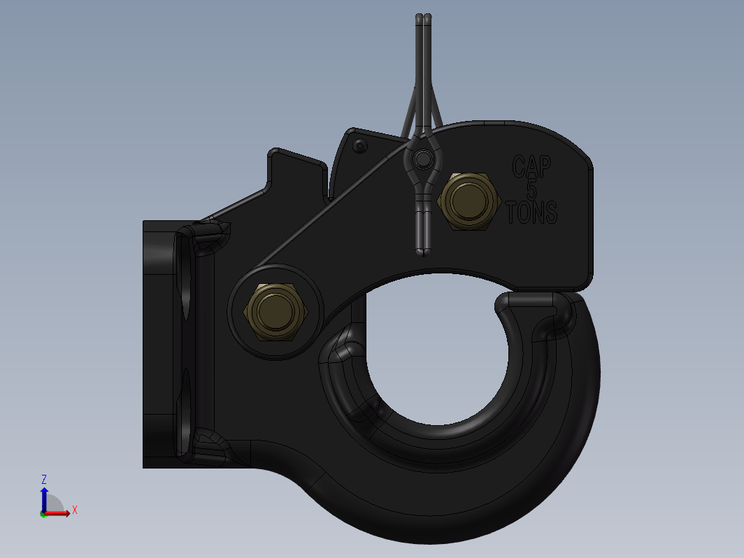 牵引钩 拖车钩MD-PH5 - 5-Ton Pintle Hitch