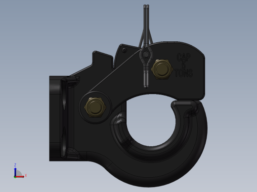 牵引钩 拖车钩MD-PH5 - 5-Ton Pintle Hitch缩略图