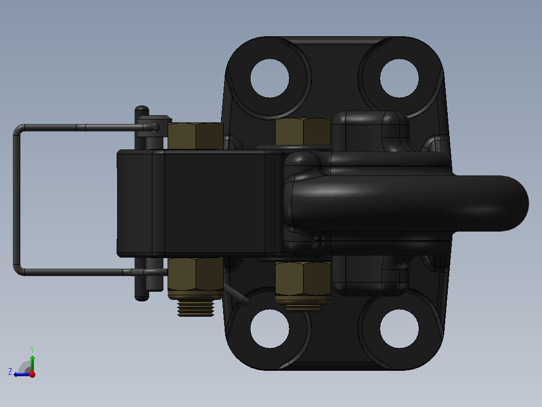 牵引钩 拖车钩MD-PH5 - 5-Ton Pintle Hitch