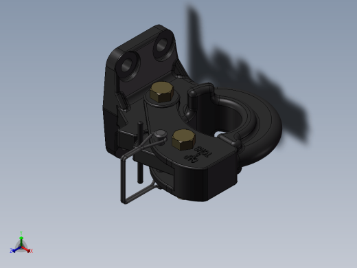 牵引钩 拖车钩MD-PH5 - 5-Ton Pintle Hitch缩略图