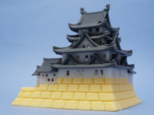 日本京都Oogaki唐风建筑模型缩略图