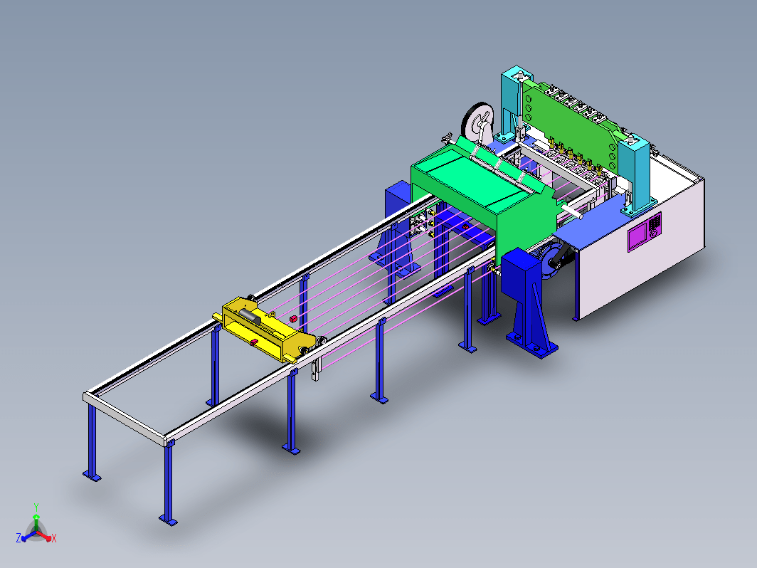 异型钢筋笼自动排焊机（已量产）