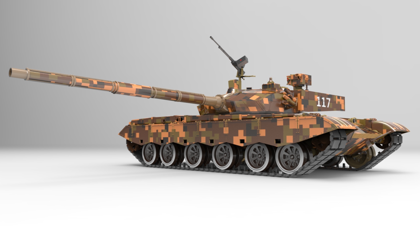 中国ZTZ99B 主战坦克