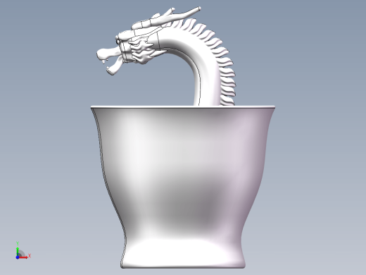 九龙公道杯（含3D打印STL文件）缩略图