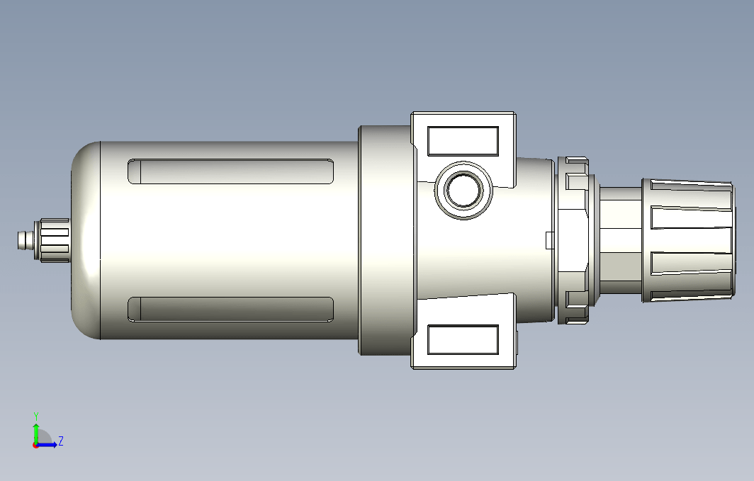 气源处理元件三点式组合3D-CFR-400-S-F1系列