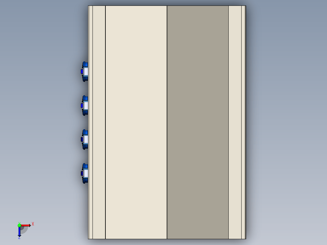 solidworks太阳能电柜