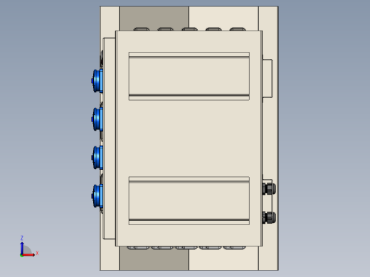 solidworks太阳能电柜缩略图