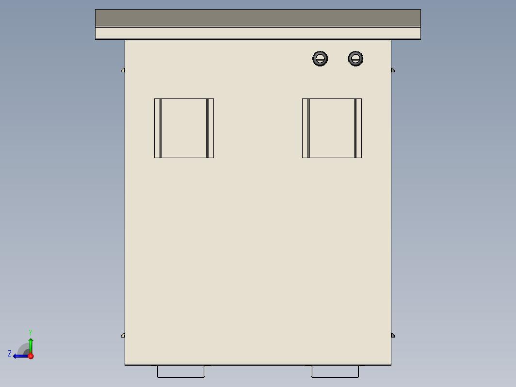 solidworks太阳能电柜